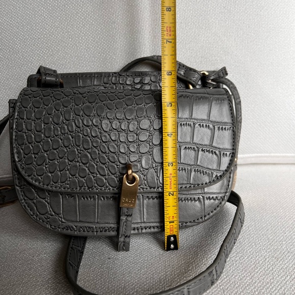 Penelope and Monica Cruz grey Crossbody Shoulder Purse Crocodile Bag - Picture 7 of 9